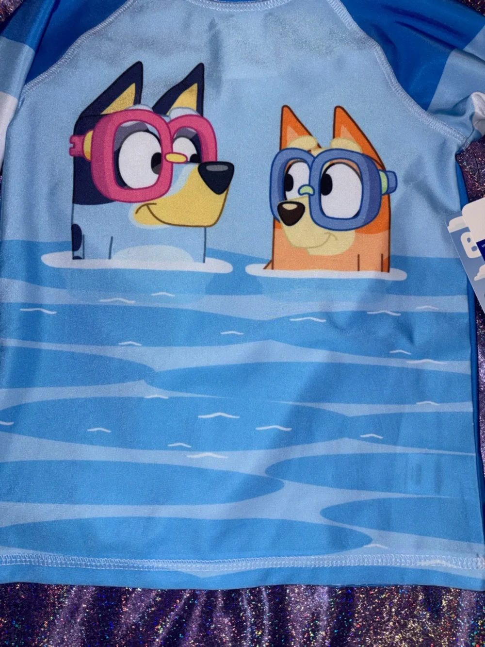 Bluey & Bingo Swim Shirt
